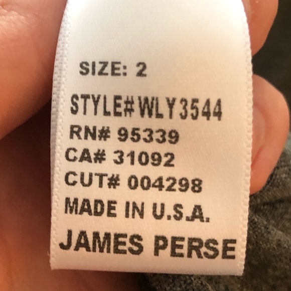 JAMES PERSE COWL NECK CASUAL DRESS - Picture 6 of 6